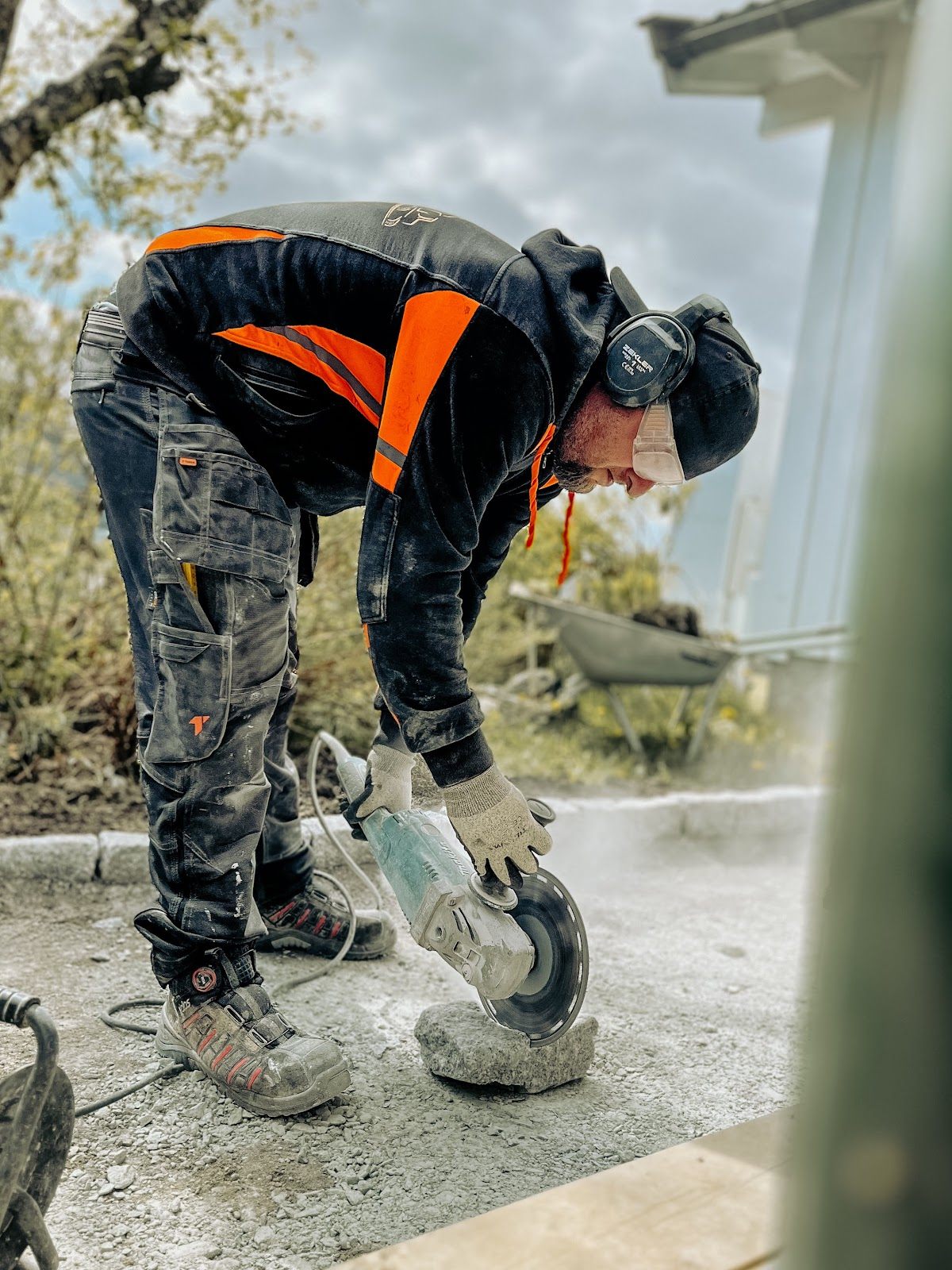 Betongarbeid i kjeller